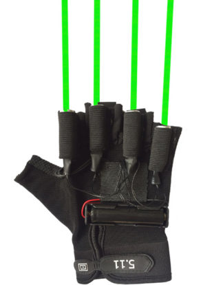 Laserové rukavice